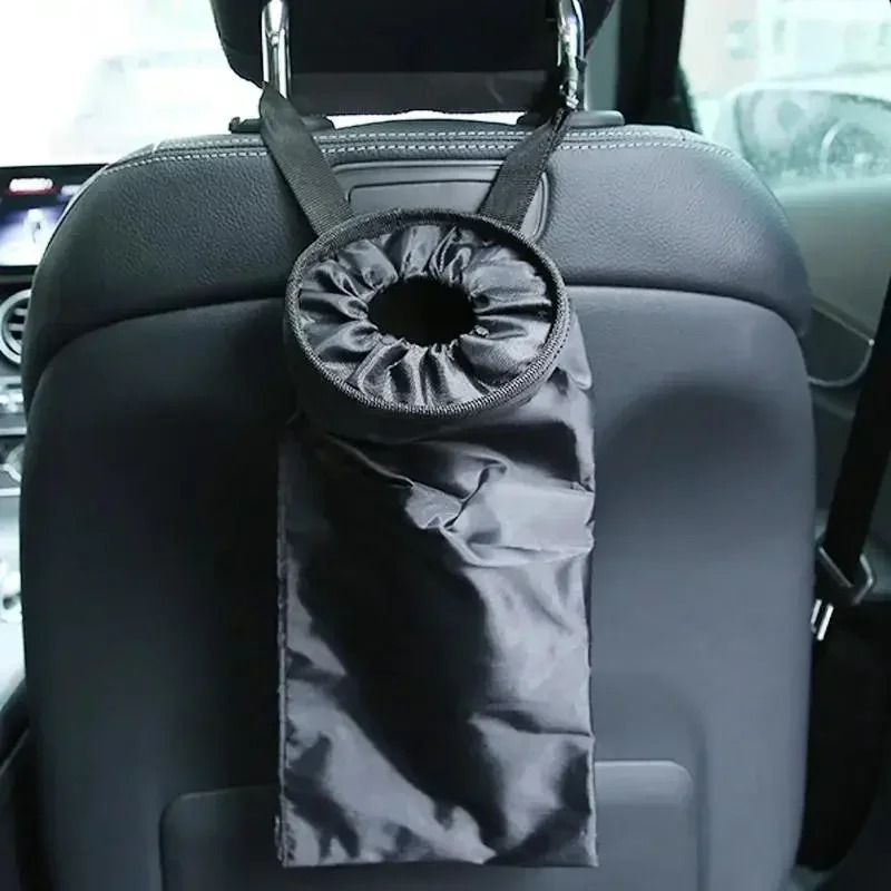 Seat Cleaner Fabric - ที่เก็บขยะในรถยนต์แบบแขวน ถุงขยะ ถุงเก็บขยะ ถังขยะ ผ้าอ๊อกซ์ฟอร์ด ถังขยะในรถยนต์