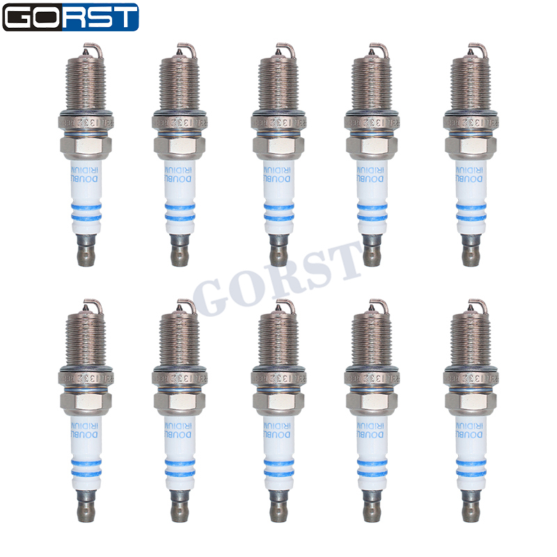 10 ชิ้น M14x1.25 หัวเทียนอิริเ - Bosch Spark Plug Iridium บทวิจารณ์และราคา