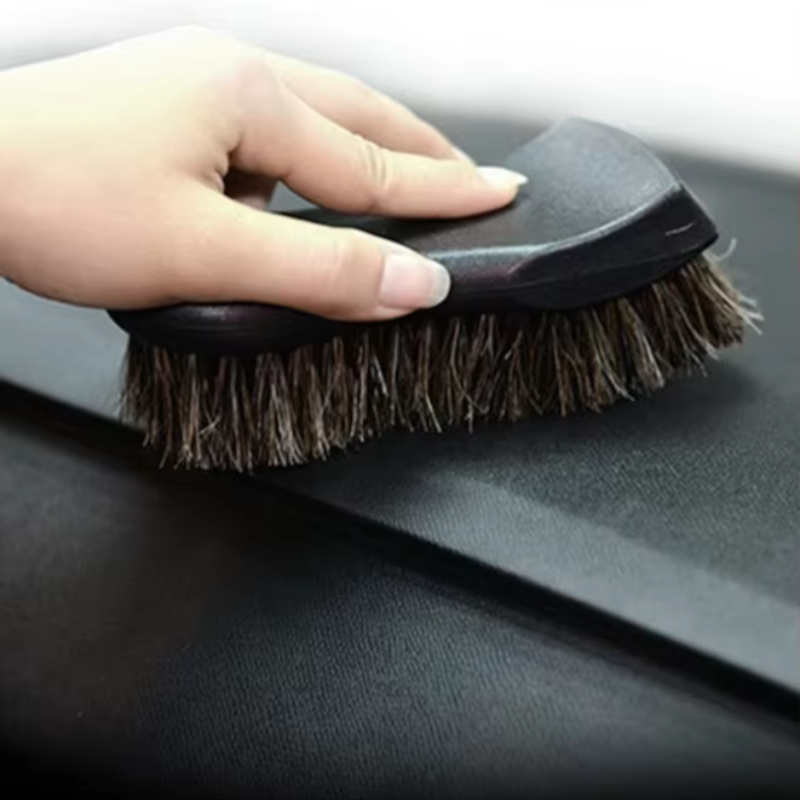 แปรงทำความสะอาดหนังแท้จากขนม้า - Leather Cleaner Interior บทวิจารณ์และราคา