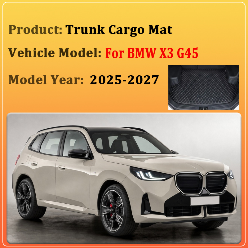 แผ่นรองท้ายรถสำหรับ BMW X3 202 - Leather Cleaner Interior บทวิจารณ์และราคา